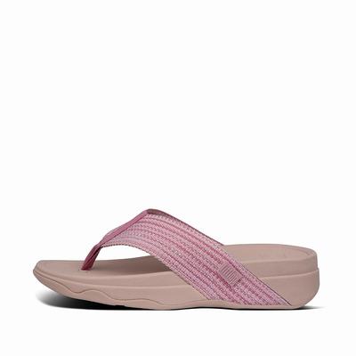Fitflop Women's SURFA Toe-Post Sandals - Pink, LS0348761